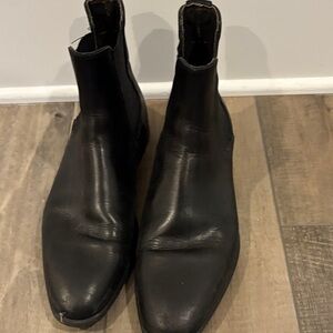 Bruno Magli Sleek Black Men's Boots